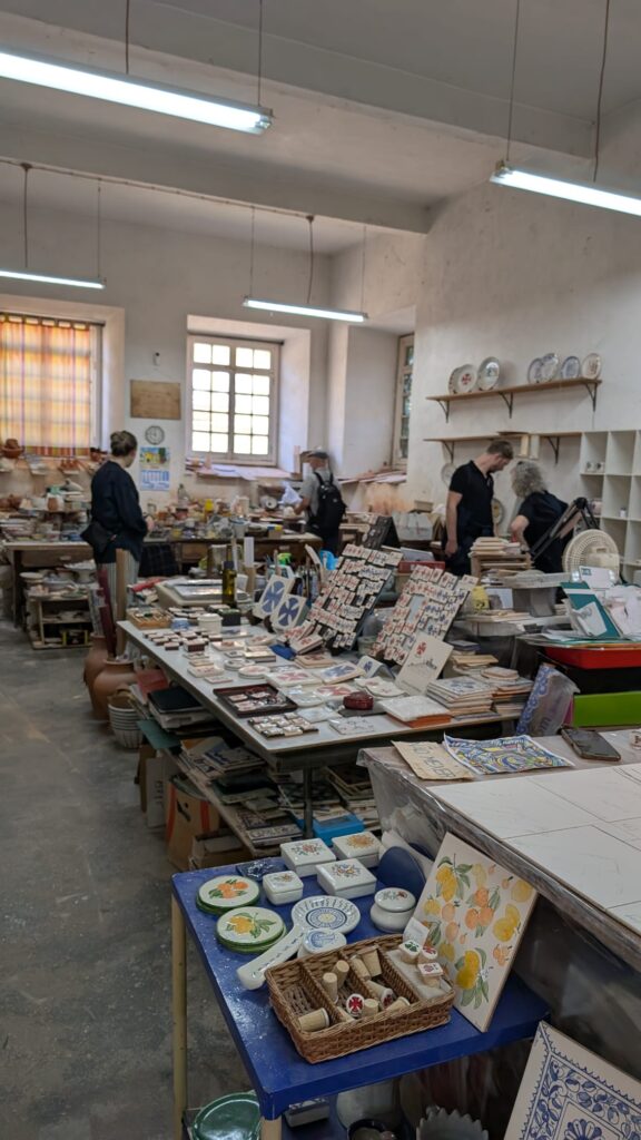 Ceramics studio in Tomar