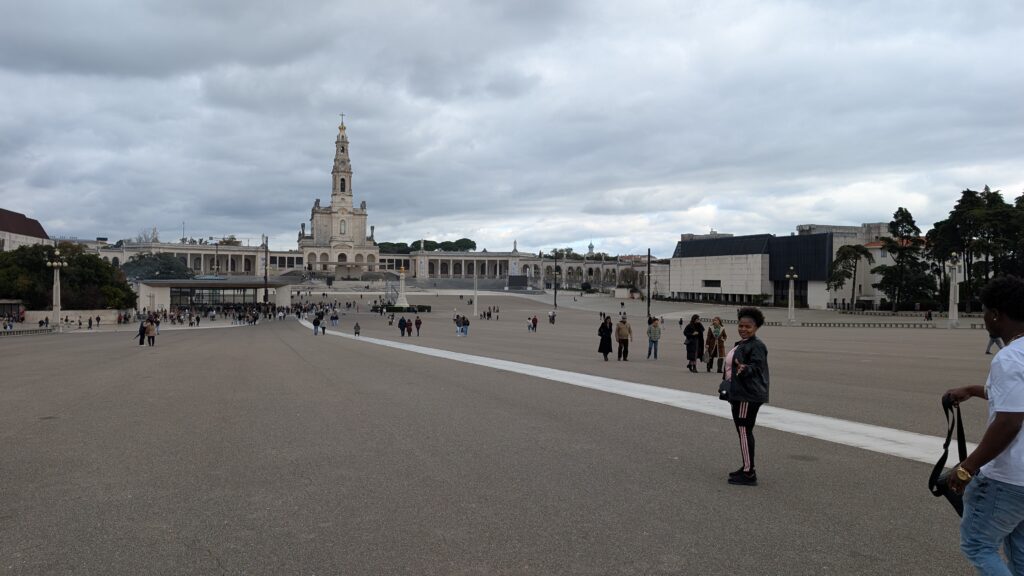 An image of the sanctuary in Fatima
